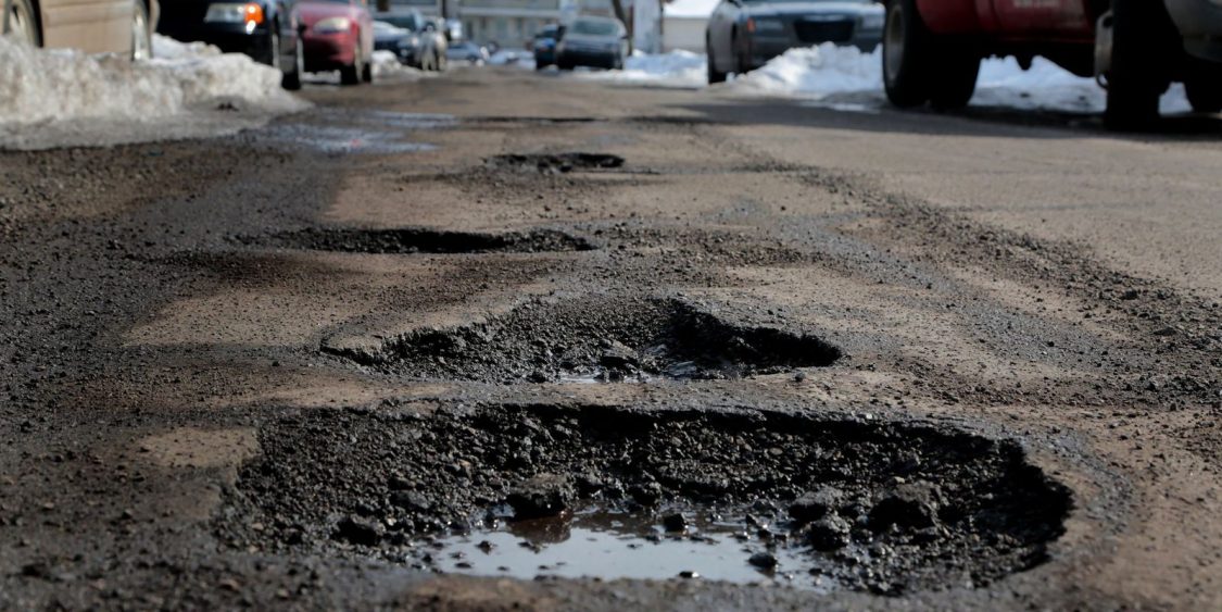Smart scanning technology detects early signs of potholes