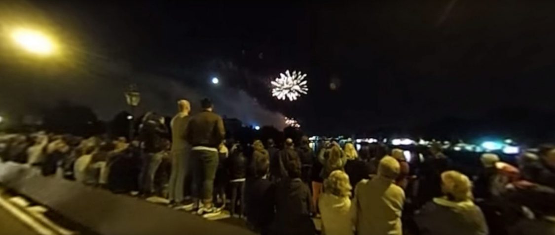 Riverside Festival Fireworks 2017 — VR 360 Video